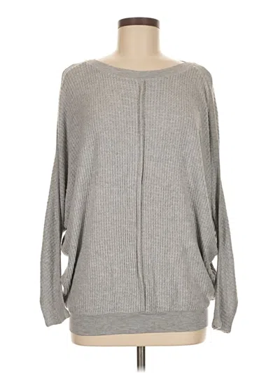 Pre-owned For The Republic Long Sleeve T-shirt In Gray