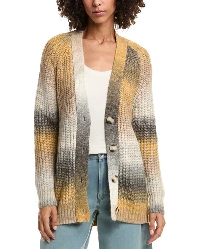 FOR THE REPUBLIC MARLED BUTTON CARDIGAN