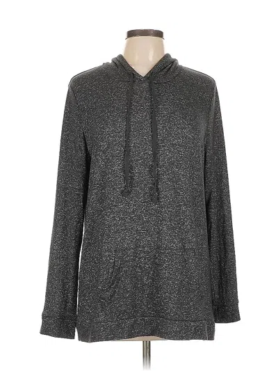 Pre-owned For The Republic Pullover Hoodie In Gray