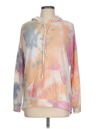 Pre-owned For The Republic Pullover Hoodie In Pink