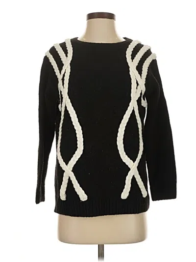 Pre-owned For The Republic Pullover Sweater In Black