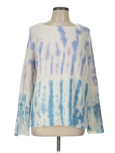 Pre-owned For The Republic Pullover Sweater In Blue
