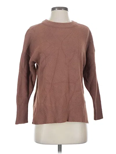 Pre-owned For The Republic Pullover Sweater In Brown