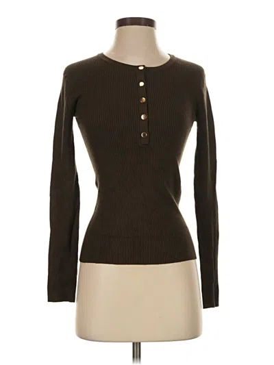 Pre-owned For The Republic Pullover Sweater In Brown