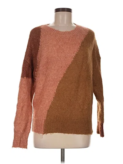 Pre-owned For The Republic Pullover Sweater In Brown