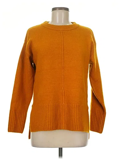 Pre-owned For The Republic Pullover Sweater In Orange