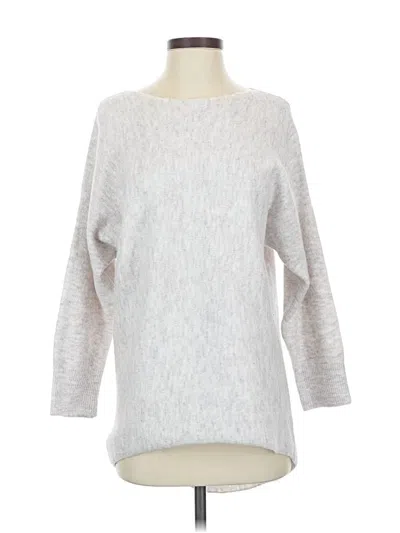 Pre-owned For The Republic Pullover Sweater In Silver