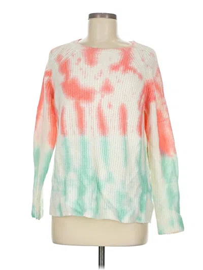 Pre-owned For The Republic Pullover Sweater In White