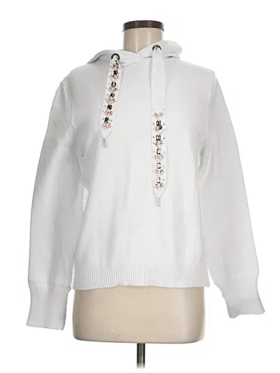 Pre-owned For The Republic Pullover Sweater In White