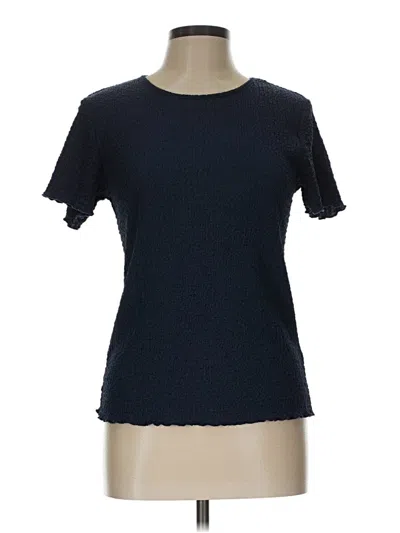 Pre-owned For The Republic Short Sleeve T-shirt In Blue