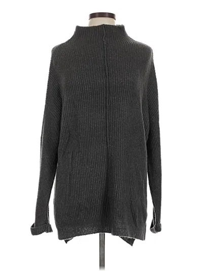 Pre-owned For The Republic Turtleneck Sweater In Gray