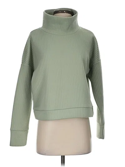 Pre-owned For The Republic Turtleneck Sweater In Green