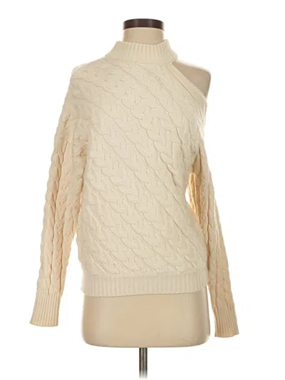 Pre-owned For The Republic Turtleneck Sweater In Ivory