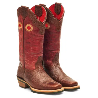 Forastero Women's Cowgirl Leather Boots In Brown