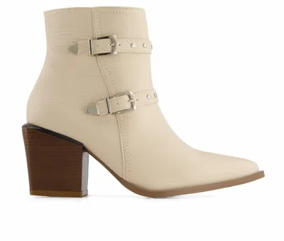 Forastero Women's Fashion Booties In Beige In White