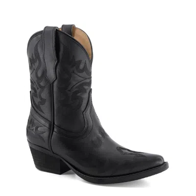 Forastero Women's Western Fashion Leather Boots In Multi