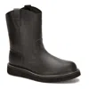 Forastero Work Men's Leather Boots In Black
