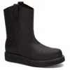 Forastero Work Men's Leather Boots In Brown