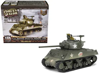 Forces Of Valor U. S. Sherman M4a3(76) Medium Tank "thunderbolt Iv 37th Tank Battalion 4th Armored Division Bastogne