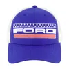 Ford 3d & Flat Embroidery Nylon Constructed Baseball Cap In Purple