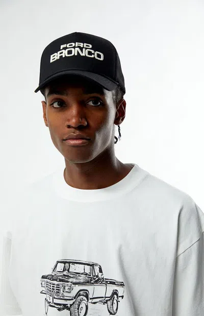 Ford Bronco Snapback Hat In Black/gray