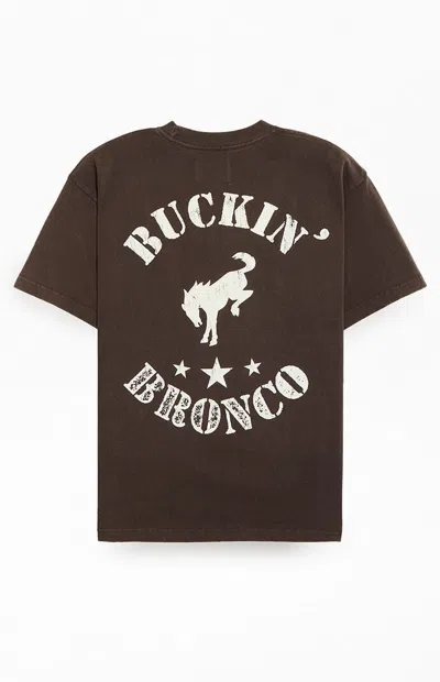 Ford Men's Buckin' Bronco T-shirt In Brown