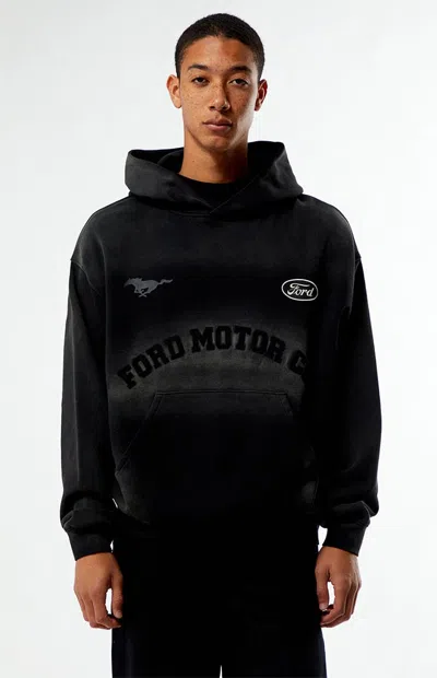 Ford Men's Motor Co. Hoodie In Black In Gray