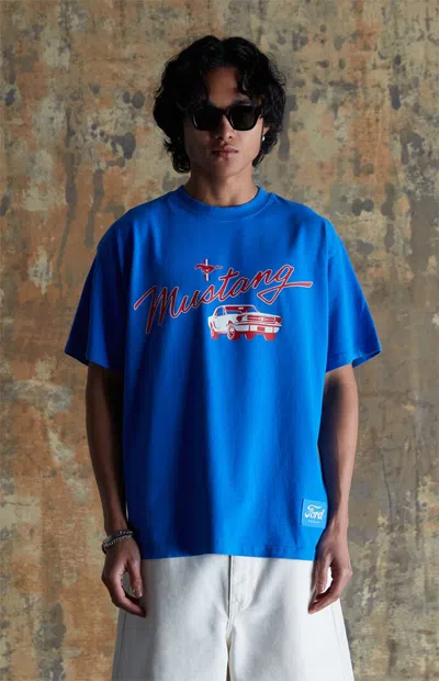 Ford Men's Mustang T-shirt In Blue