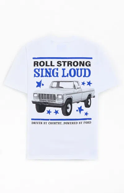 Ford Men's Roll Strong T-shirt In White