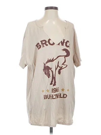Pre-owned Ford Short Sleeve T-shirt In Ivory