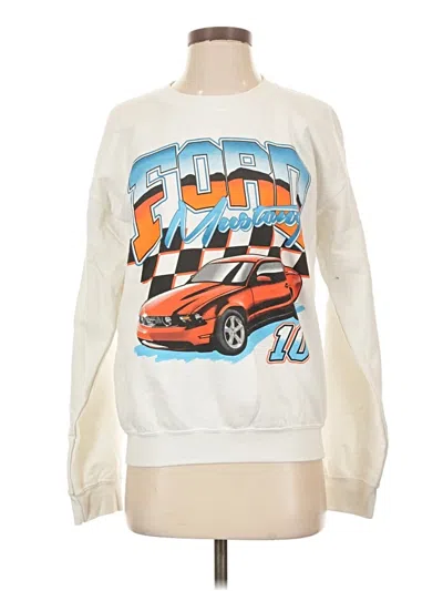 Pre-owned Ford Sweatshirt In White