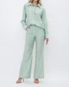 Fore Bernelle Pants In Mint In Blue