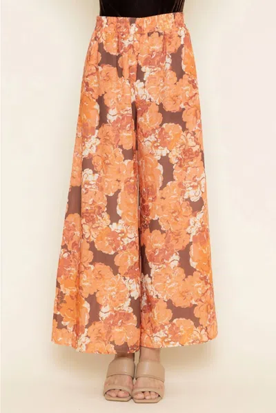 Fore Brooke Pants In Orange In Brown