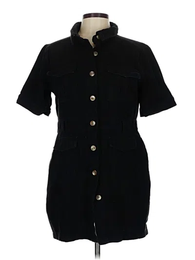 Pre-owned Fore Casual Dress In Black