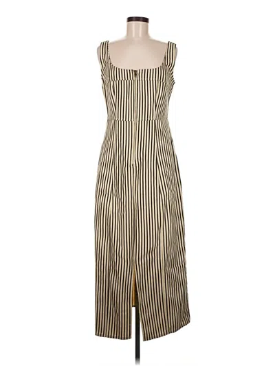 Pre-owned Fore Casual Dress In Brown
