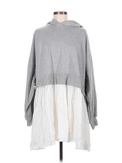 Pre-owned Fore Casual Dress In Gray