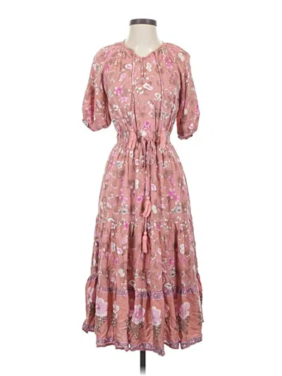 Pre-owned Fore Casual Dress In Pink