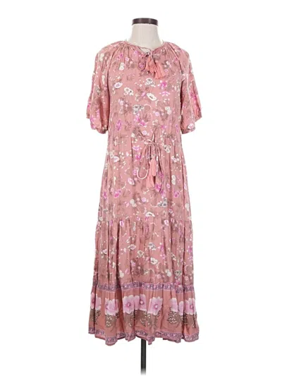 Pre-owned Fore Casual Dress In Pink
