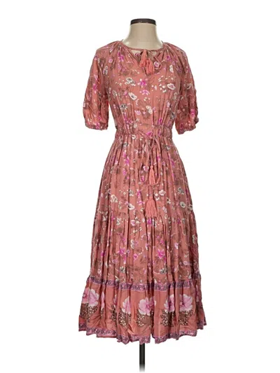 Pre-owned Fore Casual Dress In Pink
