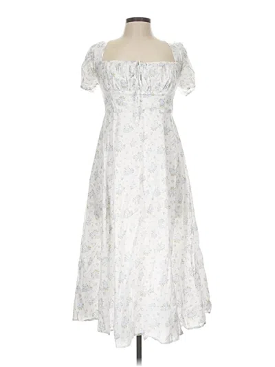 Pre-owned Fore Casual Dress In White