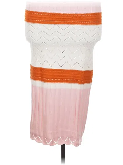 Pre-owned Fore Casual Skirt In Orange