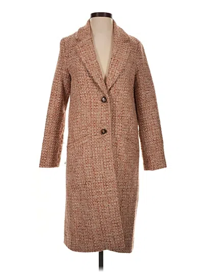 Pre-owned Fore Coat In Brown