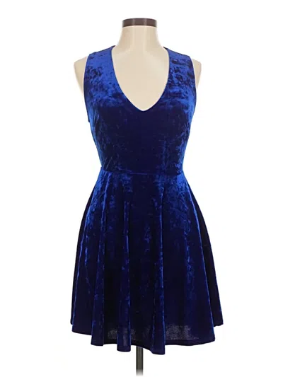 Pre-owned Fore Cocktail Dress In Blue