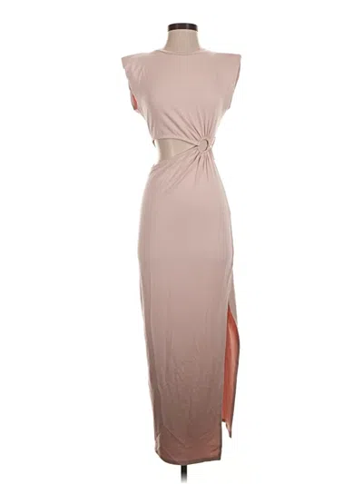 Pre-owned Fore Cocktail Dress In Tan