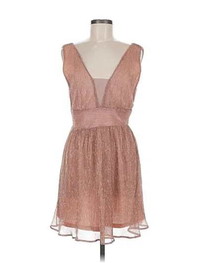 Pre-owned Fore Cocktail Dress In Tan