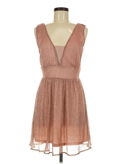 Pre-owned Fore Cocktail Dress In Tan