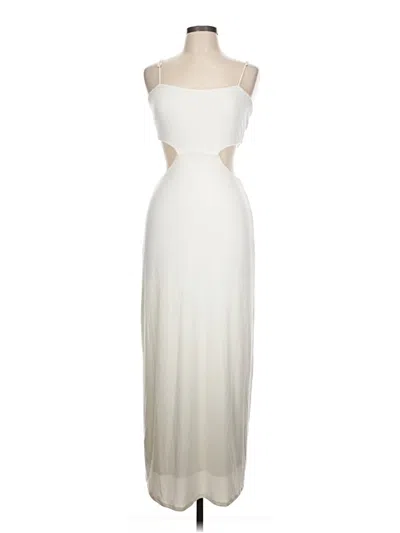 Pre-owned Fore Cocktail Dress In White