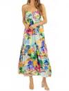 Fore Collection Coreline Maxi Dress In Multicolor In Multi