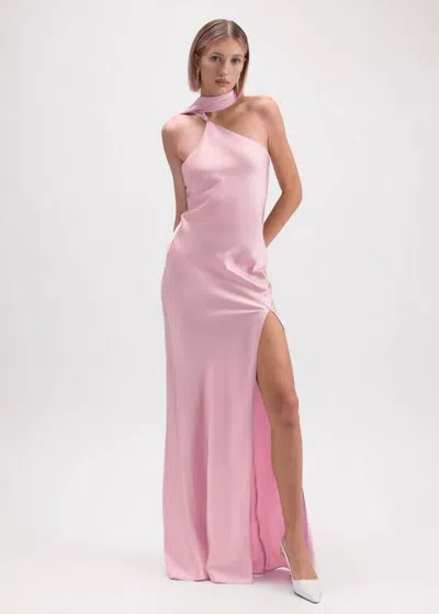 Fore Collection Graceful Elegance Maxi Dress In Pink