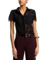 Fore Lace Top In Black